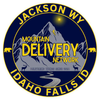 Logo for Mountain Delivery Network in Jackson, Wyoming